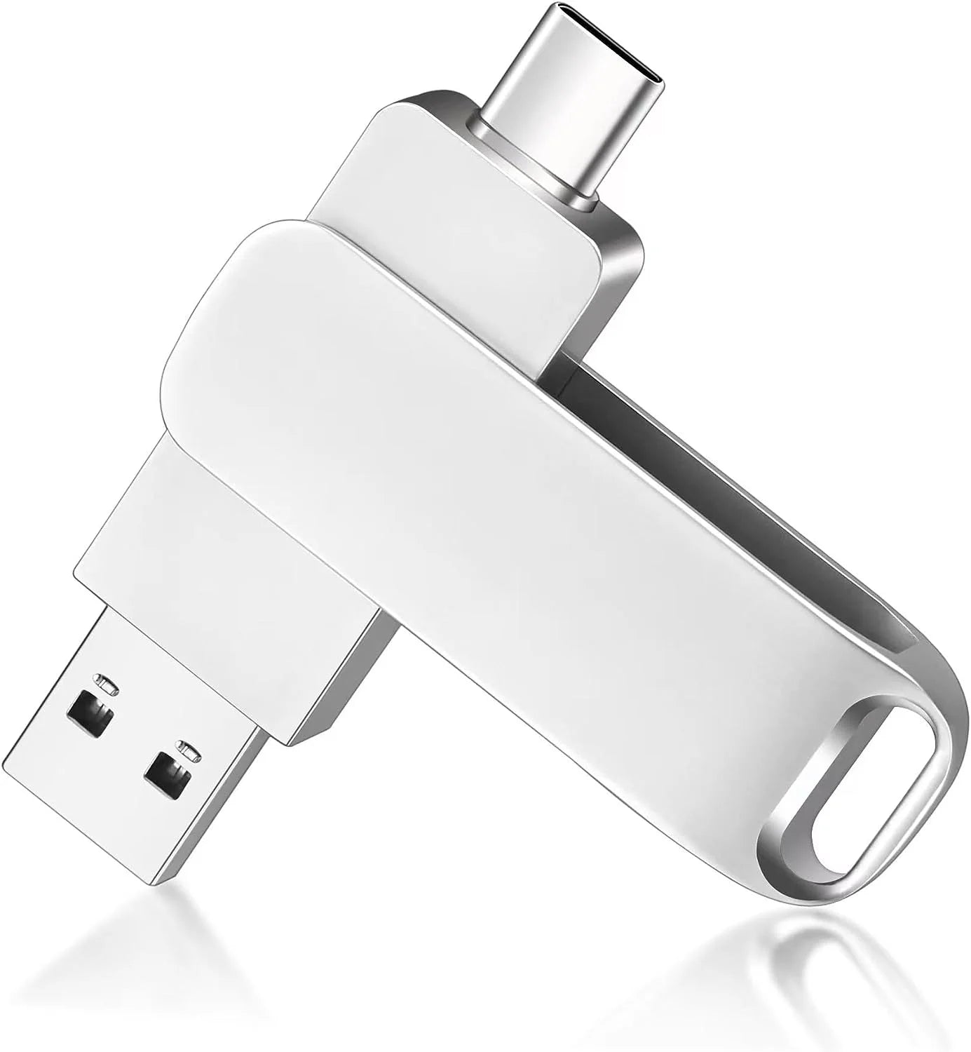1TB USB Flash Drive-2 in 1 Thumb Drive with USB and Type C Port-Compatible with Laptops PC Transfer Data