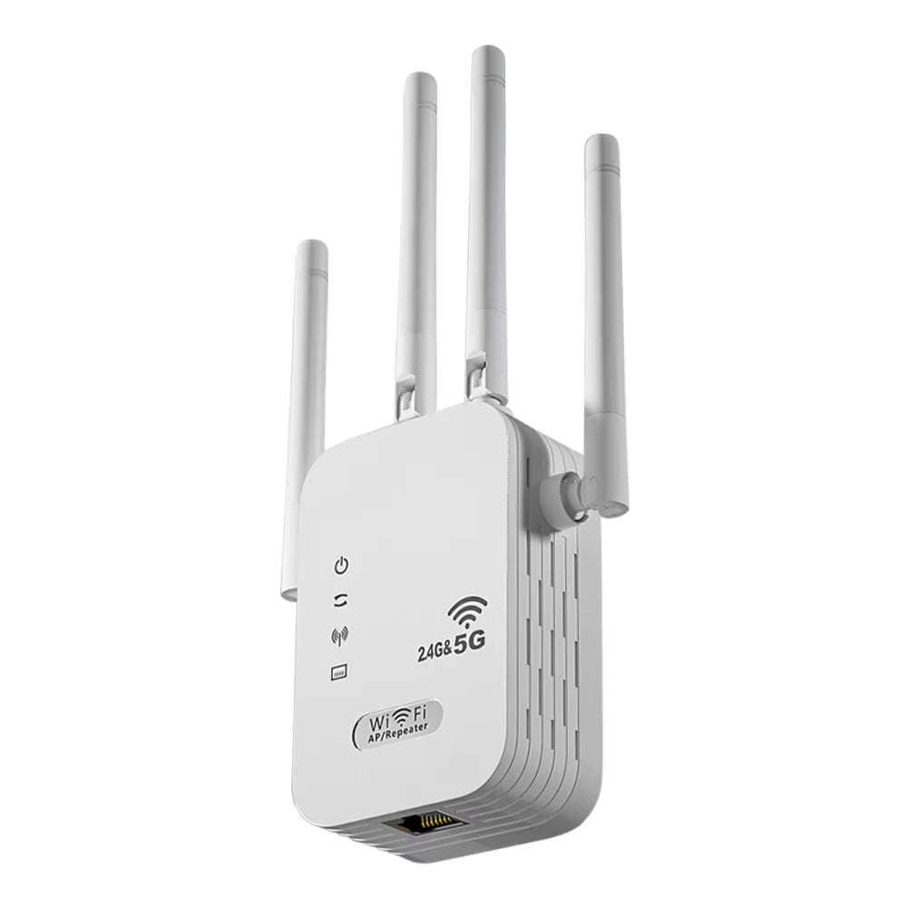 Dual-Band 2.4G 5G Wifi Repeater Signal Booster Wifi Extender 802.11Bgn Gigabit Router with WPS EU/US Plug Type Wifi Amplifier