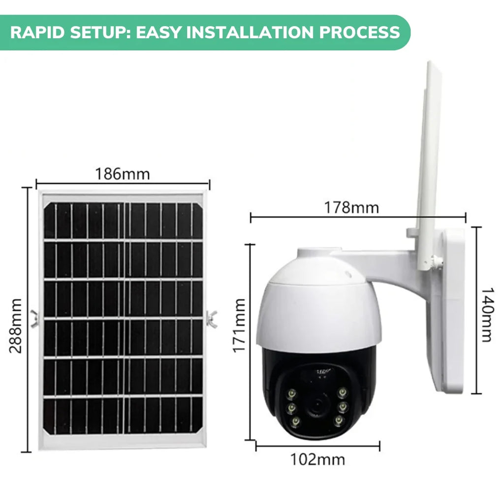 Eco-Smart™ Solarcam: Secure Your Space