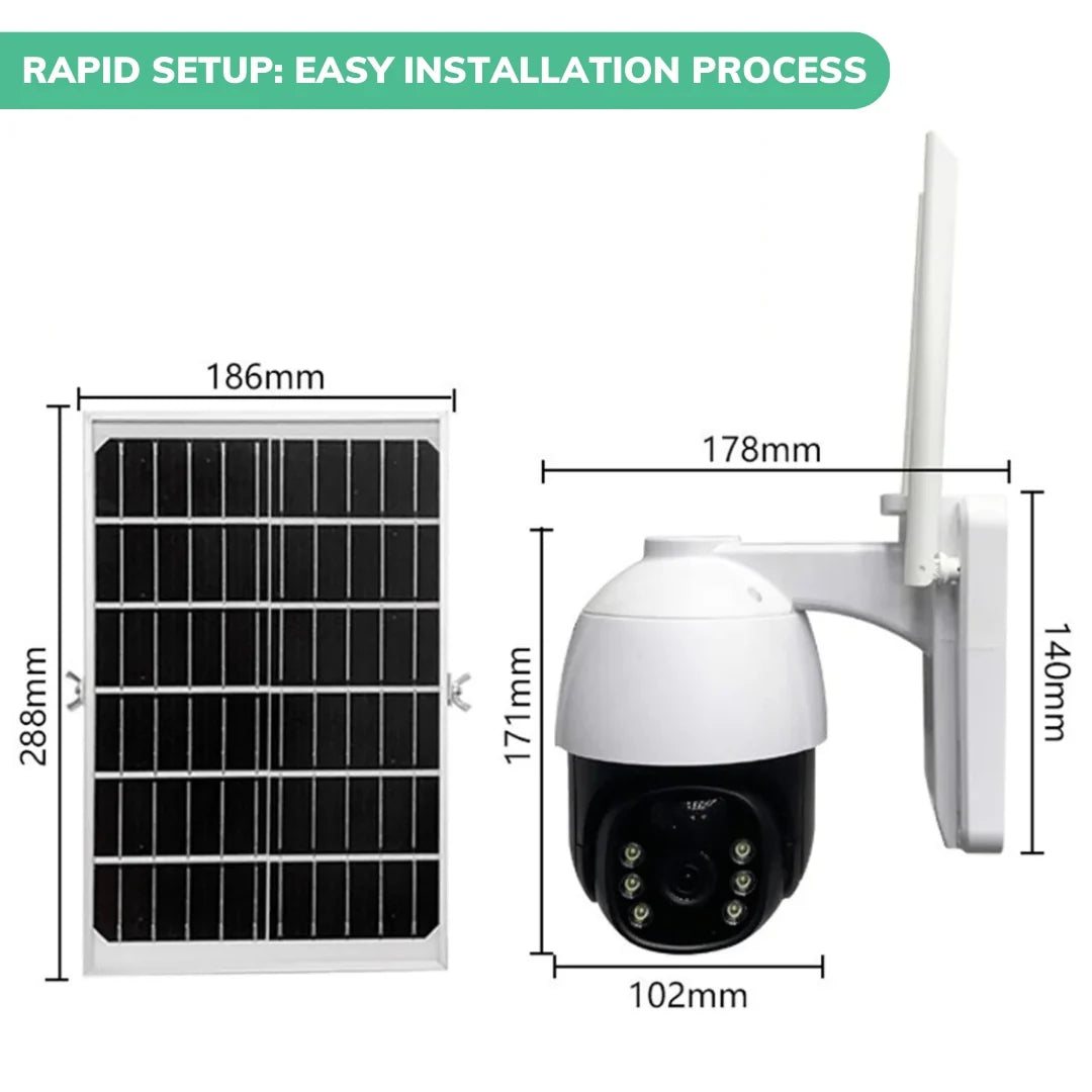 Eco-Smart™ Solarcam: Secure Your Space