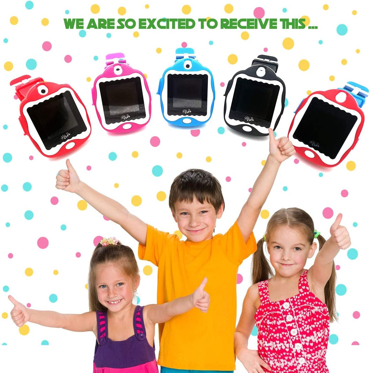 Smartwatch for Kids - Colorful Interactive Children'S Smart Game Watch with Camera, Video Recorder, Voice Changer, Digital Watch for Girls (Pink)