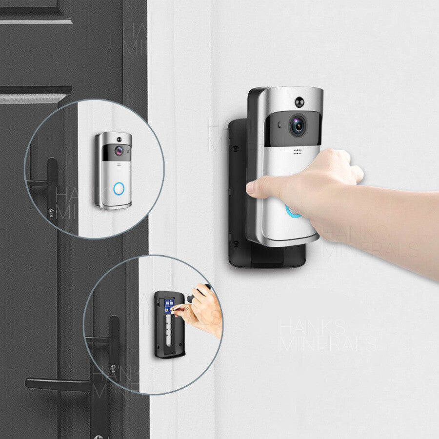 Smart Wifi Video Doorbell Wireless Door Bell Phone Ring Intercom Security Camera