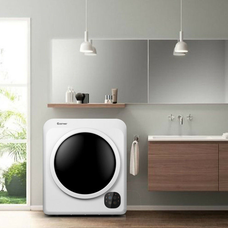 1700W Electric Dryer Portable Tumble Dryer with Steel Tub
