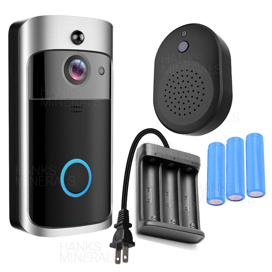 Smart Wifi Video Doorbell Wireless Door Bell Phone Ring Intercom Security Camera