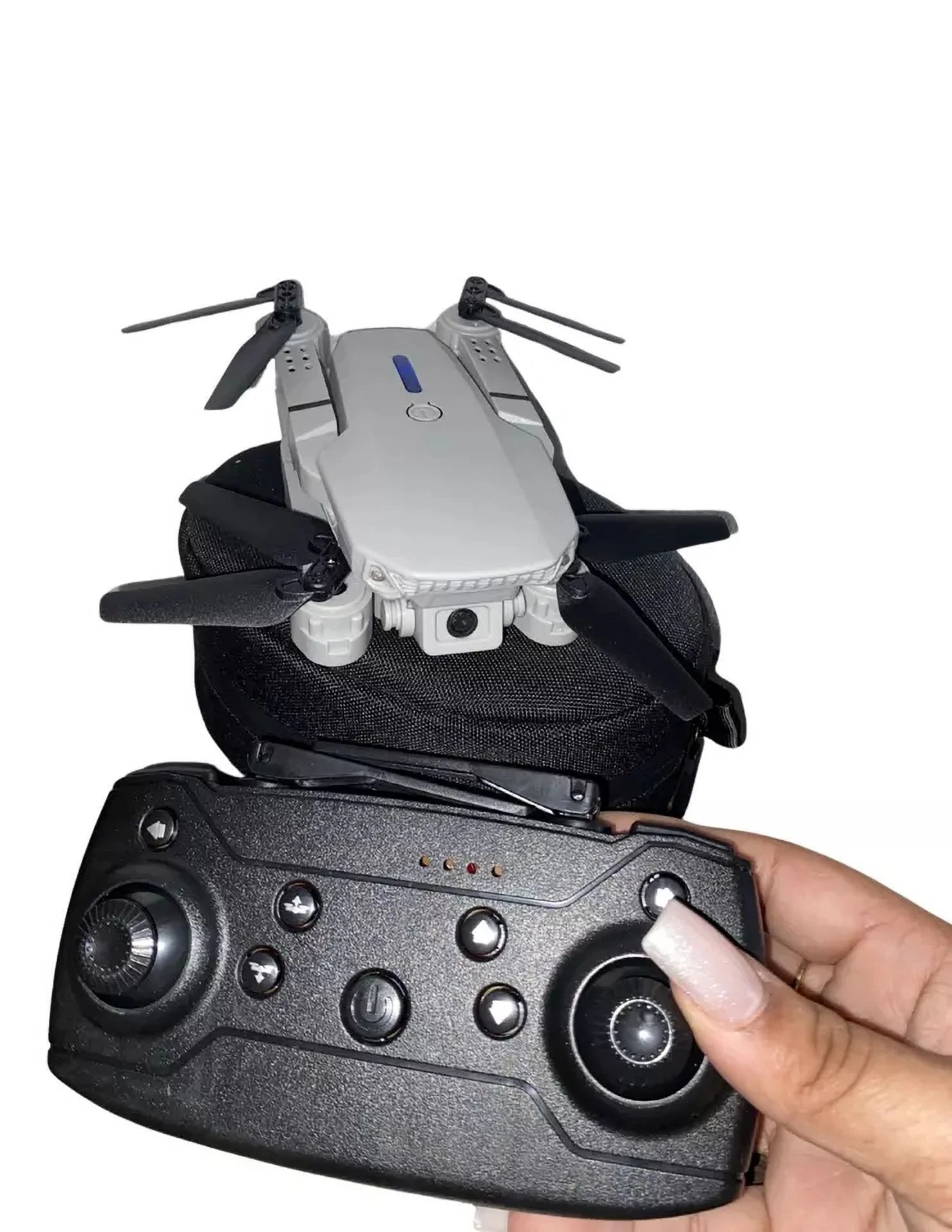 2024 4K White New RC Dual Camera Drones, Wifi FPV Foldable Drones, 4K E88 Pro Drone