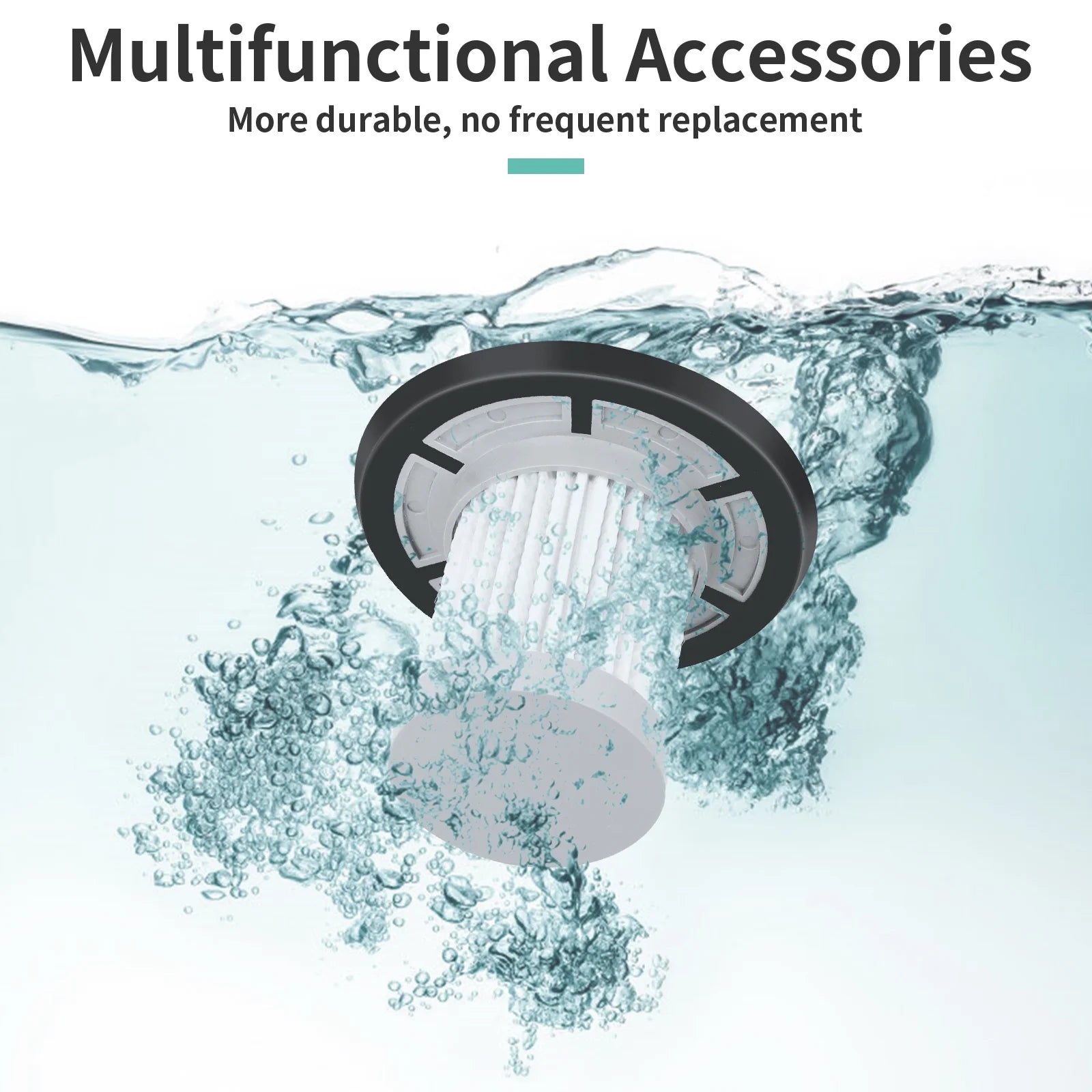 Cordless Handheld Vacuum Cleaner, Portable Car Vacuum Cleaner 3 in 1 Cordless Vacuum Air Blower and Hand Pump with LED Light for Home Car Pet Hair