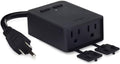 Smart Home Smart Indoor/Outdoor Plug, Wifi Enabled, Black