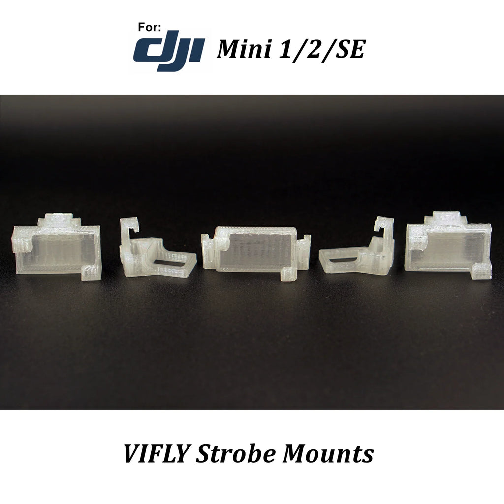 VIFLY Strobe Platinum - 6 Cree Led Lights 1000 Lumen FAA Compliant Drone Strobe
