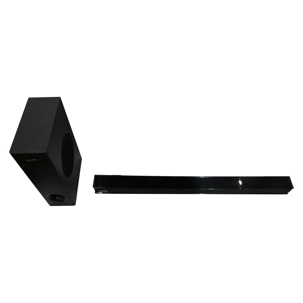 Supersonic 35" Optical Bluetooth Soundbar and Subwoofer with Large LED Display (SC-1422SBW)