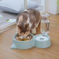 Double Bowl Automatic Stainless Steel Pet Supply